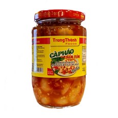 베트남 CA PHAO DAM TOM 양념 가지 절임 Pickled sweet and sour eggpiant, 410g, 1개