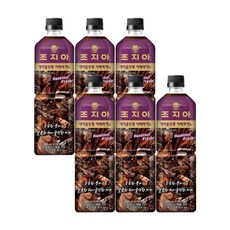 조지아 헤이즐넛향 아메리카노, 900ml, 6개
