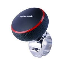 Hypersonic 元素方向盤轉輪(大) 加大底座 汽車用方向盤輔助器 車用轉輪, 熱血紅