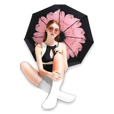 고루 양우산 양산 대비 장마 암막 플라워 UV차단 가벼운 썬캡