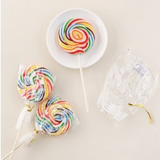 롤리팝 막대사탕 발렌타인 화이트데이 유치원 단체 대형 10P, 1개, 1g