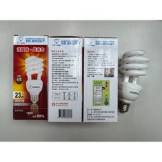 奇異 寶島之光 E27 螺旋燈泡 21W/23W 110V 白光/黃光 省電燈泡 高亮度 麗晶, 1個, 亮博士【23W】,黃光