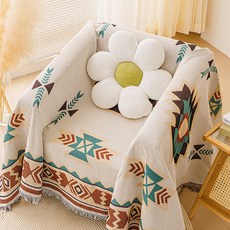 新款芝華士沙發套單人沙發巾一整張全蓋套罩防滑墊蓋布沙發毯, 1件, 蘇克雷【兩面可用】