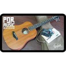 搖滾玩家樂器 BABY TAYLOR BT-2E 旅行民謠小吉他 附原廠厚背袋 兒童音樂啟蒙樂器, 1個
