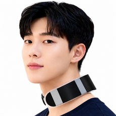 아이온비 아이스 넥밴드 얼음 목걸이 넥쿨러, 1개, 블랙