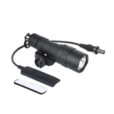 WADSN 전술용 M300 M600 플래시라이트 고출력 스카우트 라이트 화이트 LED 라이트 M300C M600U 에어소프트, 05 BK M300C No logo, 1개