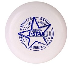 J스타 플라잉디스크 원반 부메랑 흰색 24cm 145g 1(개) 4882