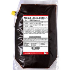 레피 매운숯불바베큐치킨소스 핫한 바베큐양념, 1개, 1kg