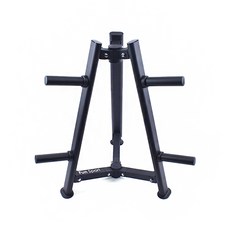 Fun Sport 重量片收納架，三角結構，節省空間，居家健身房適用, 1個