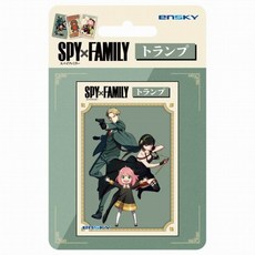 莫莫日貨 全新正版 ensky 間諜家家酒 安妮亞 紙製撲克牌 SPY FAMILY 收藏 遊戲, 1個