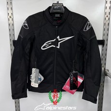 長野車業 Alpinestars T-SP X SUPERAIR JACKET ASIA 22年新款夏季透氣外套，亞洲版型，輕量透氣, 黑, 1個