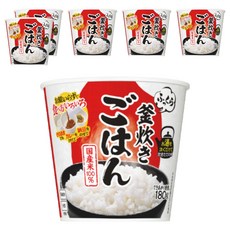NISSIN 日清 鬆軟即食杯裝鍋飯, 6個, 180g