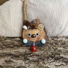 雲南榼藤豆莢掛件吊墜標本擺件玩偶過江龍現貨成品手工木製家居, 1個, 一物一拍56:1個