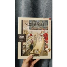 New York Puzzle Company 聖誕老人小幫手 1000片 拼圖, 如圖所示, 1個, 1個