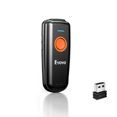EYOYO EY-023L 미니 1D 바코드 스캐너 - 안드로이드/iOS/Windows용 2.4G/블루투스 무선 자동 절전 기능이, 01 EY-023L