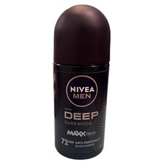 니베아 남성용 딥 세가 앤 커링 72 잼 롤 온 데오드란트, 1개, 50ml