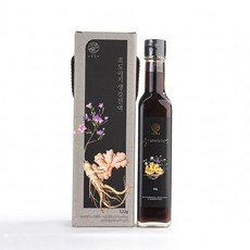 구증구포 흑도라지와 안동생강을 물한방울 넣지않고 가열농축한 흑도라지생강진액 320g, 1개