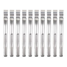 키친왕 스테인레스 주방 악어집게, 소, 10개, 소