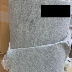 흡음 펠트 패널 12개 12Pcs 12인치 2개 스트립, 1mm 라이트 플로럴 그레이, 1개