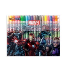 디즈니 마블 어벤저스 남아용 20색