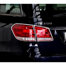 圓夢工廠 Benz S212 Wagon 13-16 E350 E400 E500 E63 鍍鉻銀 後車燈框飾貼 車尾燈裝飾, 1個