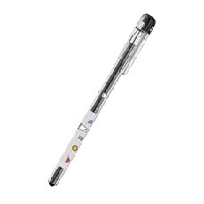 동아 미피 향기나는 중성펜 0.5mm 검정 12개, 블랙 6개입