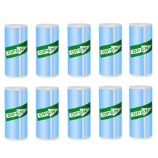 미니 프린터 스티커 컬러 25MM 접착 사진 용지 자체 잉크 라벨 휴대용 57 HD 감열지, 10pcs blue sti er, 10pcs blue sti er