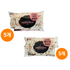 아워홈 [주간특가]새우볶음밥 300g*5ea+햄야채볶음밥 300g*5ea, 300g, 10개