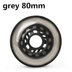 SEBA HV 하이 KSJ IGOR 80 용 오리지널 투명 슬라이드 휠 롤러 스케이트용 페이틴 시프트, 04 gray 80mm, 1개