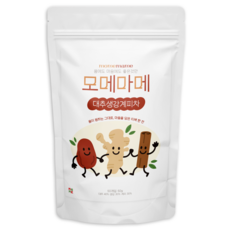 모메마메 국내산 대추 생강 계피차 삼각티백 마시는차, 1개, 50개입, 1g