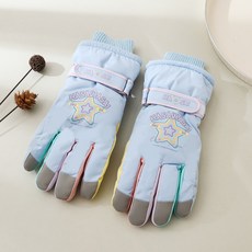 HASAIHASAI滑雪手套，冬季加厚保暖防風防潑水觸屏手套