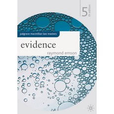 (영문도서) Evidence Paperback, Red Globe Press, English, 9780230272682