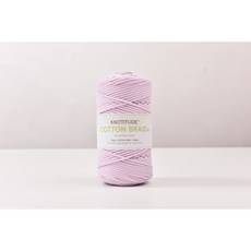 3mm 고급 마크라메실 순면우동사 100m 네트백 스트링 컬러우동실 코튼 브레이드 색실, 05-Pastel-Lavender