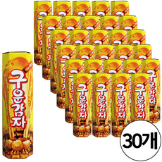 해태 구운감자 감자칩 과자 간식 포테이토, 24g, 30개