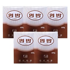 안진 백반 명반 백반가루 봉숭아물 뱀퇴치 염색, 5개, 200g