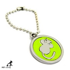 펜던트 인식표 고반사 강아지 이름표 마우스gia3+2iei