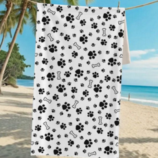 극세사 비치 타월 물놀이 해변 바캉스 대형 비치 타월 수건 부드러운 흡수력 수영장 스포츠 여행용 피크닉, 비치타올 플라밍고