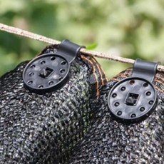 그물고정 클립 비닐하우스 농업자재 파이프집게 차광막연결 농사용고정집게, 1개