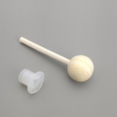 샤이니폴 디퓨저 우드볼 + 실리콘 set 볼지름 28mm 우드볼스틱, 1개입, 1개, 9cm