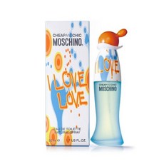 모스키노 아이 러브러브 오드뚜왈렛, 50ml, 1개