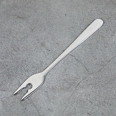 일본 토다이 스텐 꼬치 포크 야끼도리 디저트 꼬지, 실버, 1개