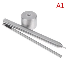 3개/세트 미니 아일렛 그로멧 설치 펀칭 도구 1.5mm 2mm 구멍용 인형의 집 의류 DIY 부품 액세서리, 02 Inner diameter 2mm