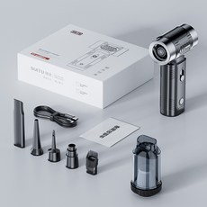 SUITU 車用無線吸塵器 強勁吸力 多功能吸頭 輕巧便攜, 黑色, A