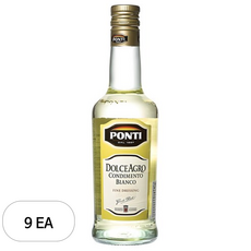 폰티 발사믹 화이트 식초, 500ml, 9개