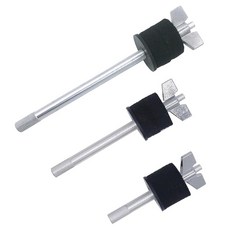 TUOREN 심벌 스태커 3개 10.2cm(4인치) 14.5cm(5.75인치) 및 18.5cm(7.3인치) 심벌 스태커 마운트 8mm 스레드 심벌 스태커 부착 타악기 액세서, TUOREN 심벌 스태커 3개, 10.2cm(4인치),