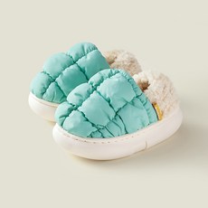 유블리 아동 공용 패딩 기모안감 슬리퍼