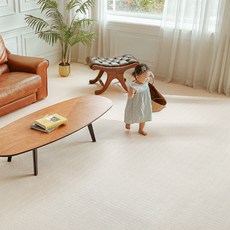 리포소홈 롤매트 층간소음 아기 매트 pvc 셀프시공 17mm, 크림베이지