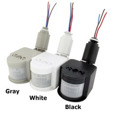 kc인증 에너지절약형 모션감지 벽스위치 적외선감지기, 그레이220v p5652