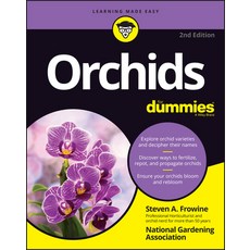 (영문도서) Orchids for Dummies Paperback, English, 9781119854951