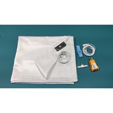 BHO 靜電消除接地床單 MTC-CW0/舒眠床單grounding sheet消除靜電床單導電床單接地睡眠床單台灣製, 1個, MTC-CW03L2-A3